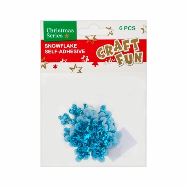 Craft with Fun CF DEKORACE BN MATERIÁL SNĚHOVÉ VLOČKY SPR...