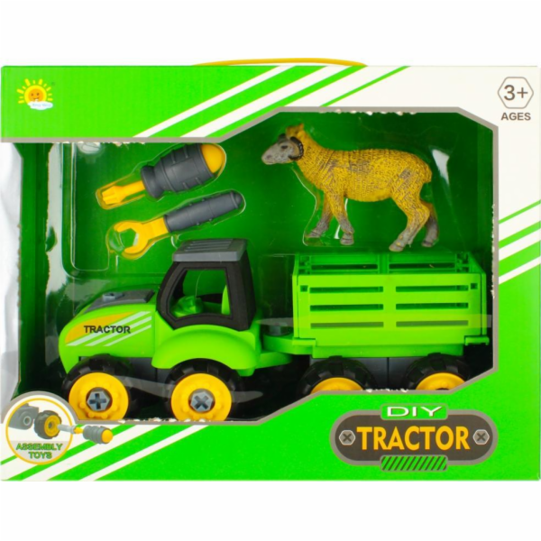 Mega Creative TURNING TRAKTOR AKC 35X27X13 MC WB 12/24