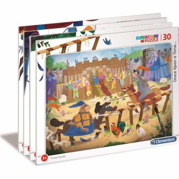 Rámové puzzle Clementoni 30 super barevných uncí