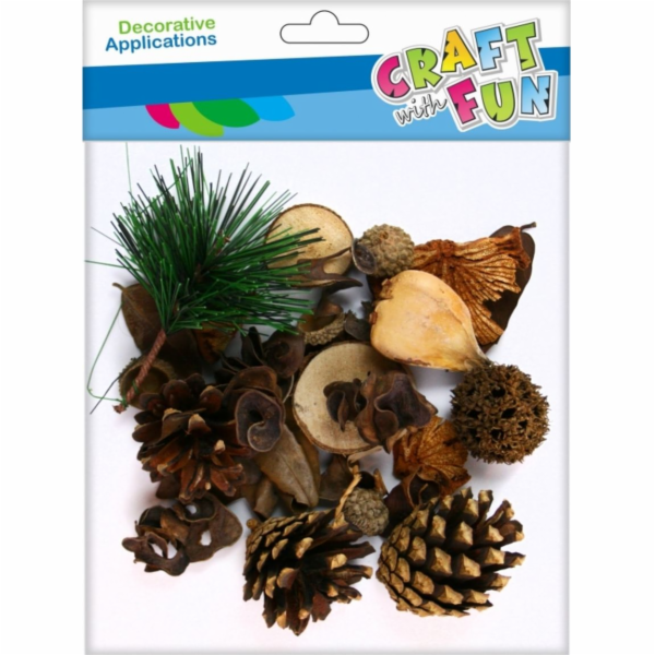 Craft with Fun CF DEKORACE NA DEKORACE PŘÍRODNÍ LESNÍ SMĚ...