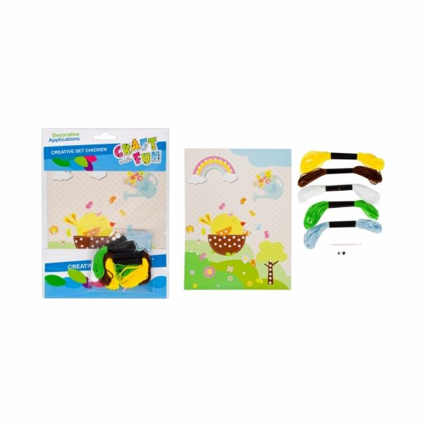 Craft with Fun KREATIVNÍ VELIKONOČNÍ KUŘECÍ SADA CRAFT WI...