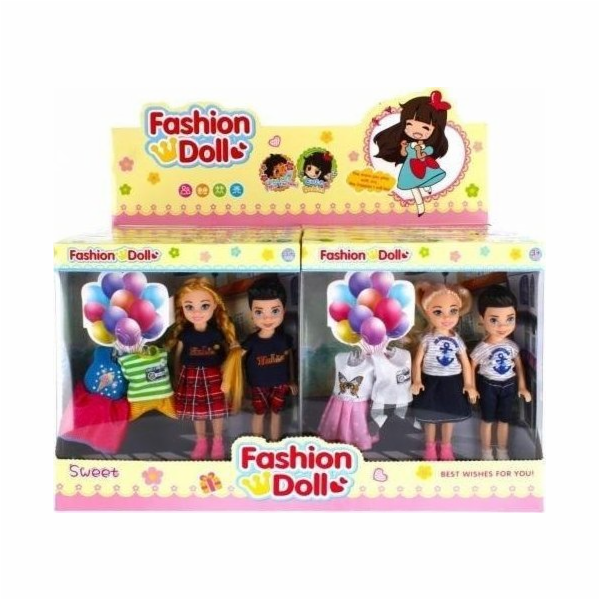 Mega Creative PANENKA 15CM AKC 18X20X5 MC 2PCS MIX4 DISP8...