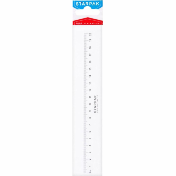 Starpak A PLAST PRAVIDLO 20CM STK PBH 40/960