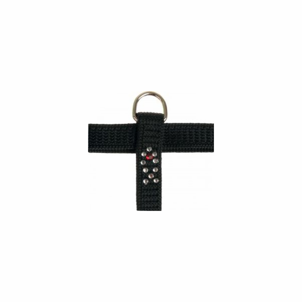 Postroj pro kočky Zolux Night Fish 10 mm černý