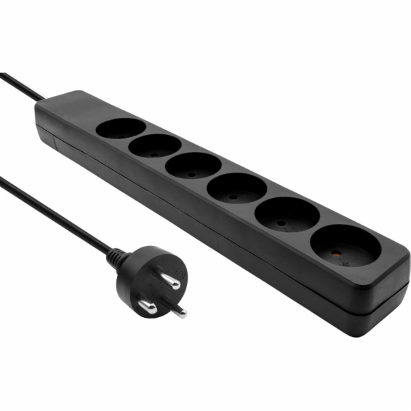 ProXtend Danish Power Strip 6 zásuvek 10 m černá