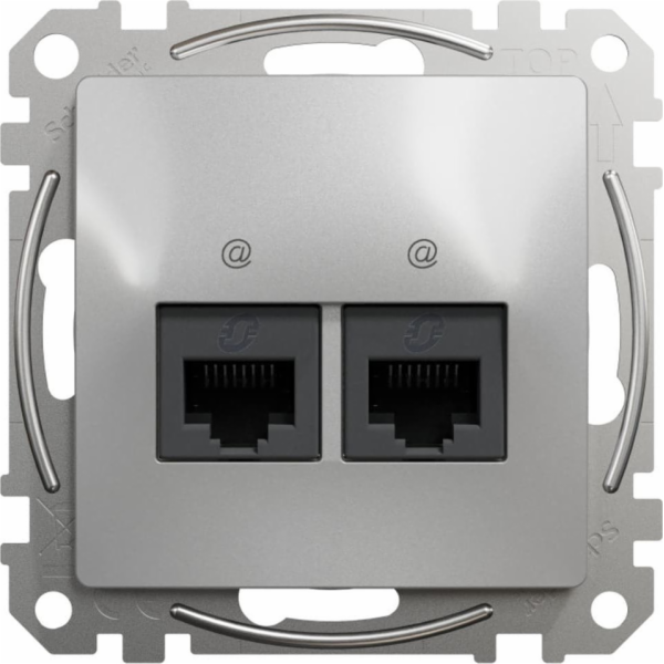Schneider Electric Sedna Design Počítačová zásuvka 2xRJ45...