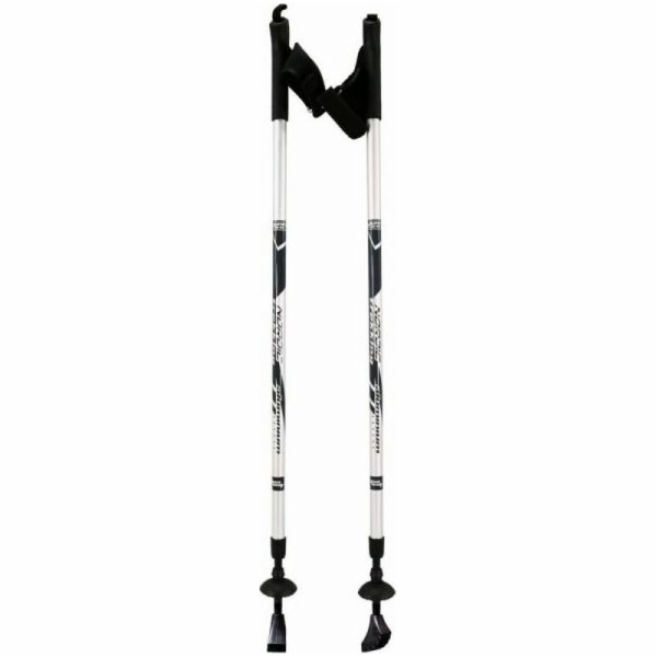 Nejlepší sportovní hole na nordic walking 2dílné černé