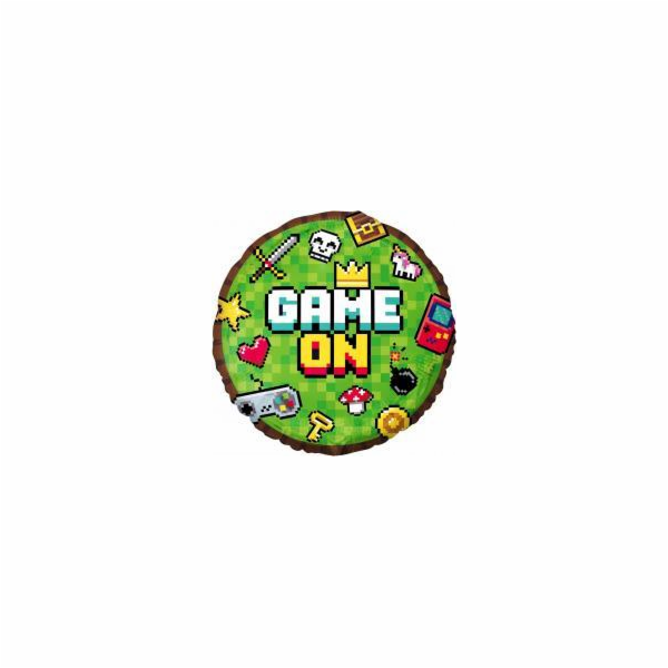 GoDan Game On fóliový balónek 45cm