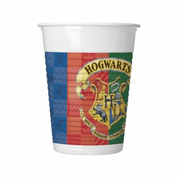 GoDan Plastové kelímky Harry Potter MIX 200ml 8 ks