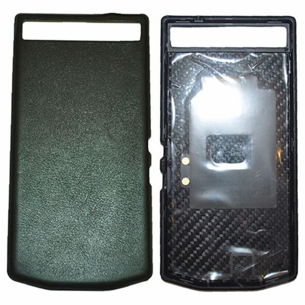 Kožený kryt dvířek baterie Blackberry Porsche Design P998...