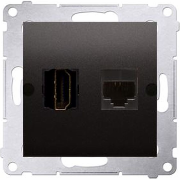 Kontakt-Simon  54 HDMI zásuvka + počítač RJ45 kat.6 antra...
