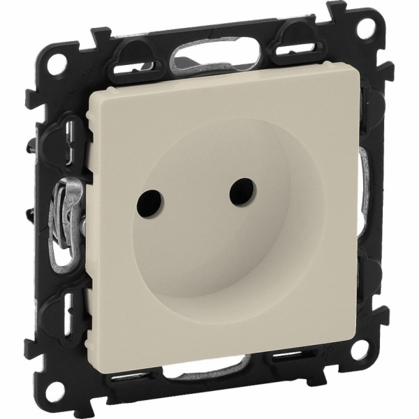 Legrand Single socket b/u cream (753216)