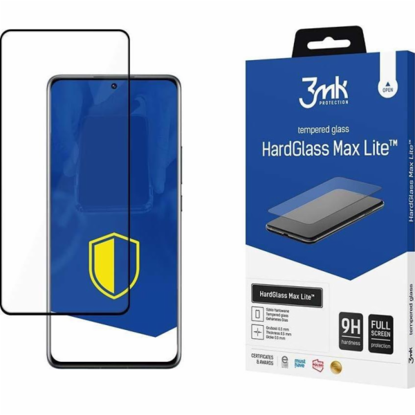 3MK  HG Max Lite Xiaomi 12 Pro Black černá/černá