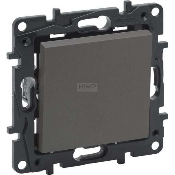 Legrand Jedno tlačítko Legrand Niloe Step 863409 ocel
