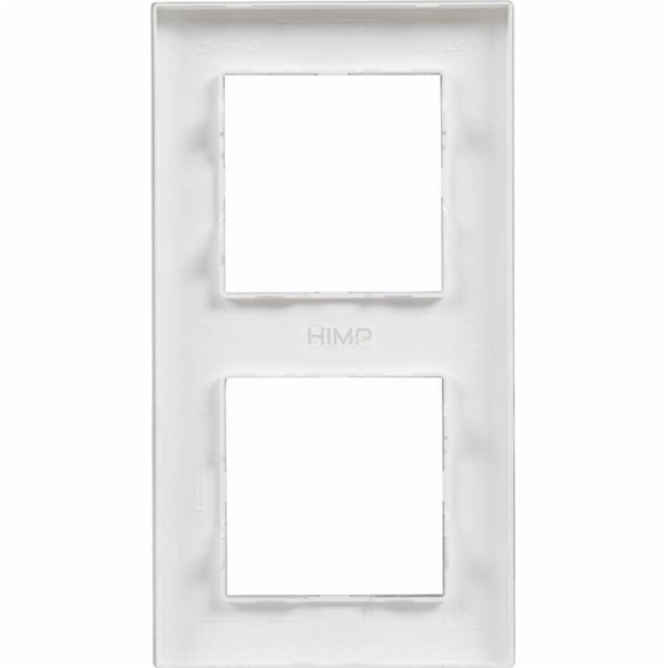 Legrand  Niloe Step dvojitý rám 863892 broušený hliník