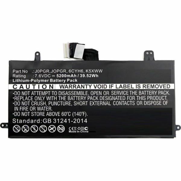 Baterie do notebooku CoreParts pro Dell