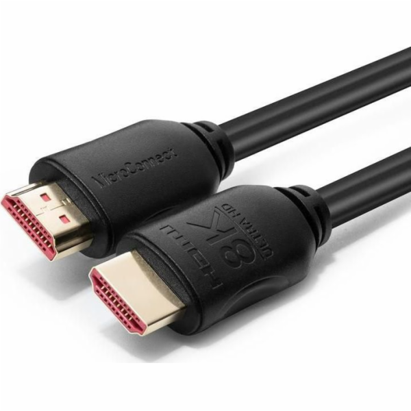 MicroConnect HDMI - HDMI kabel 1m černý (MC-HDM19191V2.1)