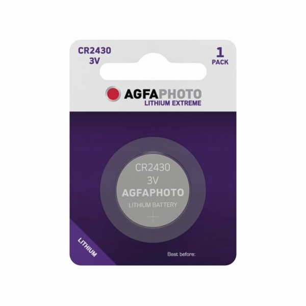 Baterie Agfa CR2430 1 ks.