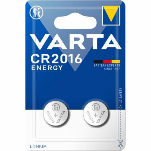 Varta Battery Energy CR2016 2 ks.