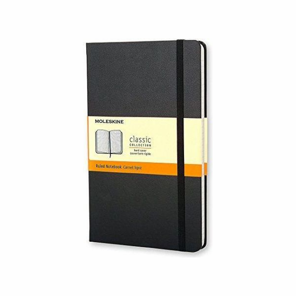 Moleskine Notes P v klasických řadách, černá