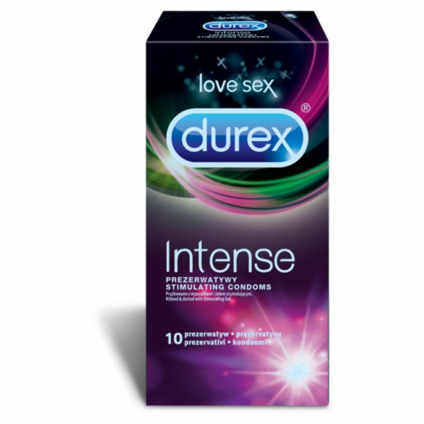 Durex Intense kondomy 10 kusů