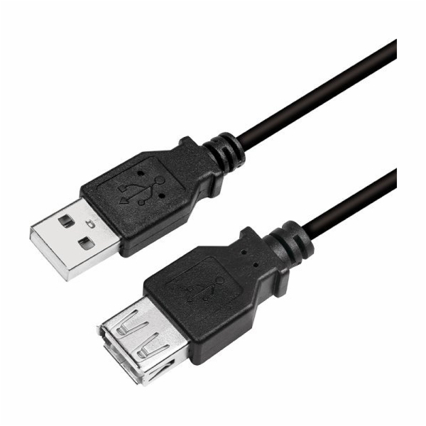 LogiLink USB-A - USB-A kabel USB 3 m černý (CU0011B)