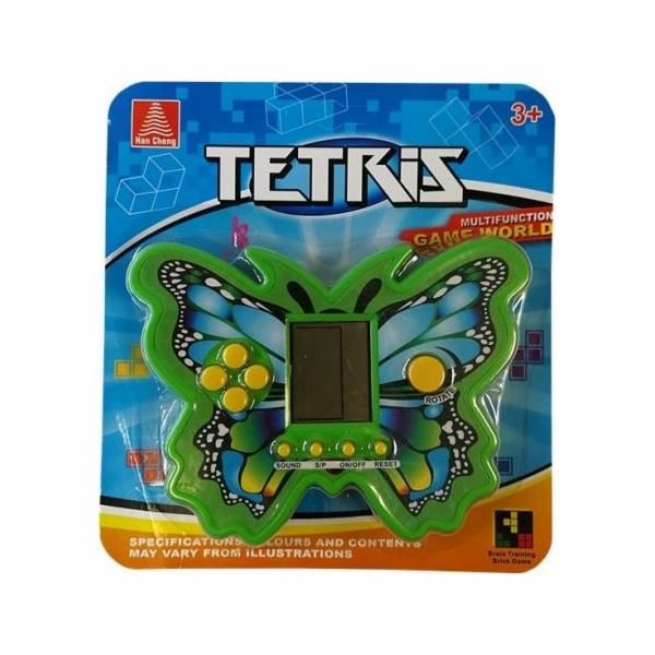 Lean Sport Elektronická hra Tetris Green Butterfly