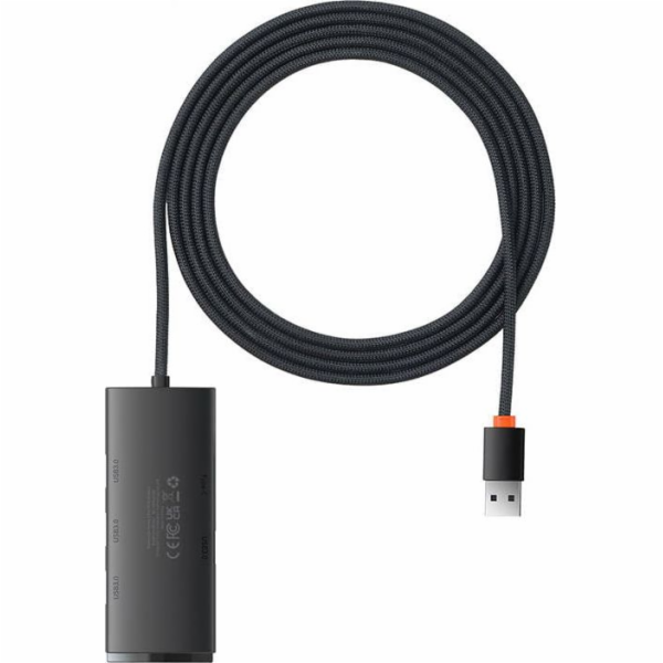 Baseus Lite Series USB HUB 1x USB-C + 4x USB-A 3.0 (WKQX0...