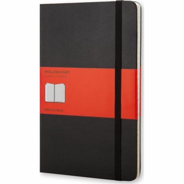 Moleskine Adresář MOLESKINE L (13x21cm), pevná vazba, 240...