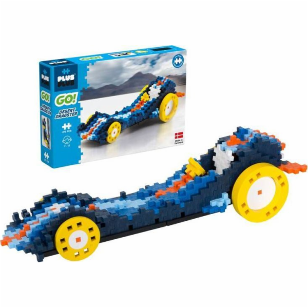 PlusPlus Plus-Plus GO!, Mini Mix 240 ks Desert Dragster
