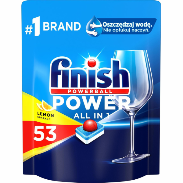 Finish FINISH Power All-in-1 tablety 53 citronů