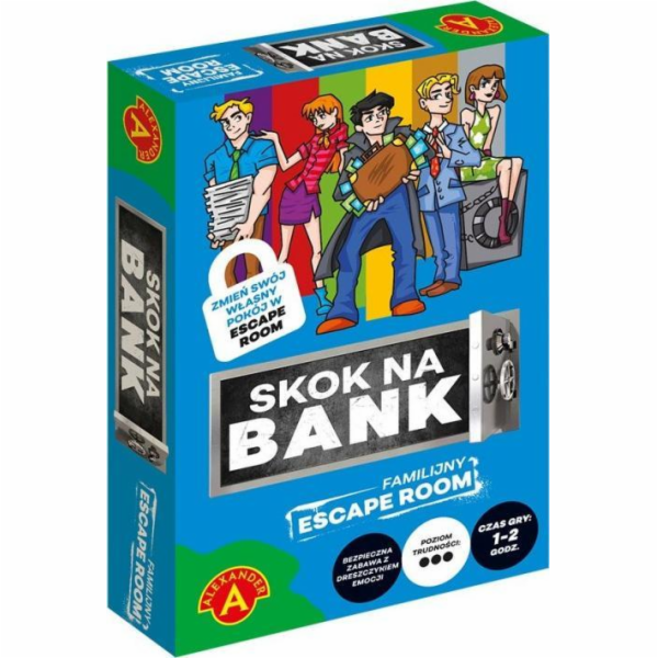 Alexander Escape Room 3 - ALEXANDERova bankovní loupež