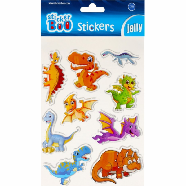 Nálepka BOO Nálepky Nálepka BOO Dinosauři