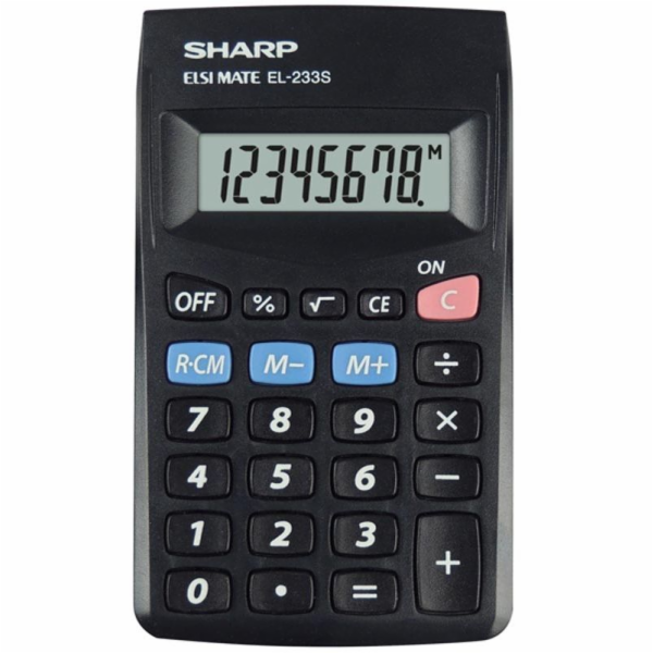 Kalkulačka Sharp EL233SBBK (4974019023601)
