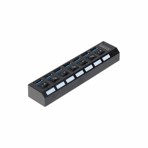 USB HUB 7x USB-A 3.0 (HUB-USB3.0-1/7)