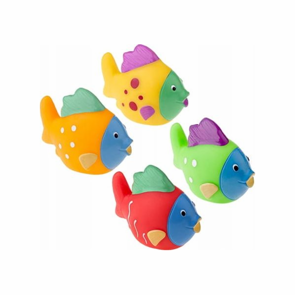 Tullo Hračky do vany Fish 4 ks Tullo