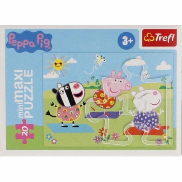 Trefl PUZZLE 20 EL MINIMAXI CLUES 21124 BEZSTAROSTNÝ DEN