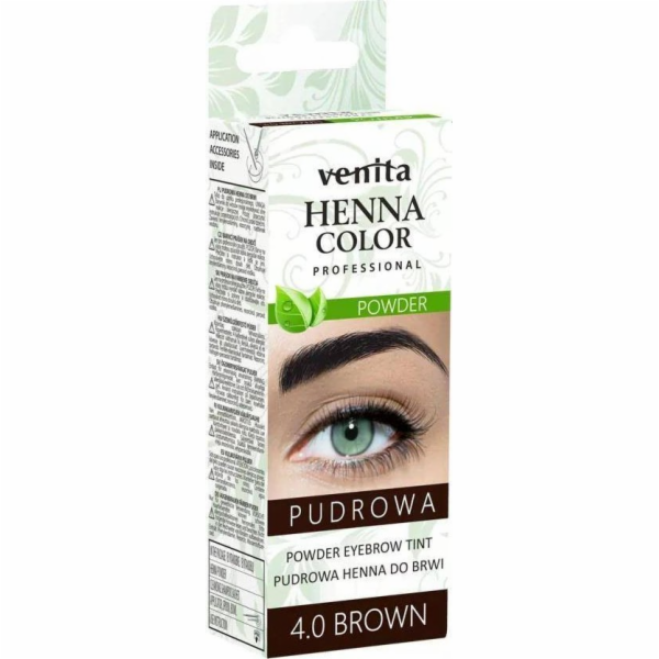 VENITA_Henna Color Powder prášková henna na obočí 4.0 Hně...