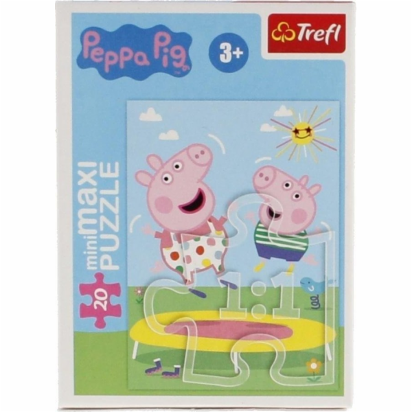 Trefl PUZZLE 20 EL MINIMAXI CLUES 21125 BEZSTAROSTNÝ DEN
