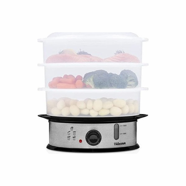 Tristar Tristar Food Parník VS-3914 Silver, 1200 W, Kapac...