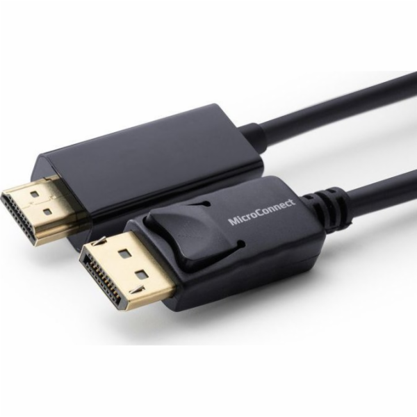MicroConnect DisplayPort - HDMI AV adaptér černý (MC-DP-H...