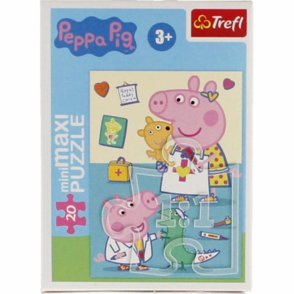 Trefl PUZZLE 20 EL MINIMAXI CLUES 21127 BEZSTAROSTNÝ DEN