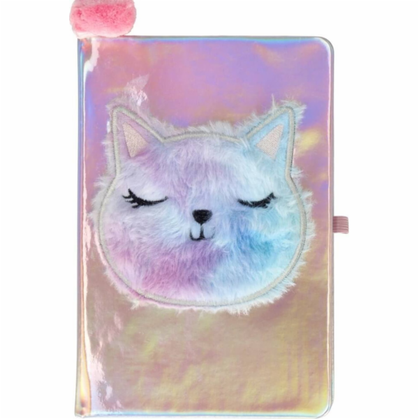Starpak HOLOGRAPHIC NOTEBOOK A5 CAT STK B/C 6/36