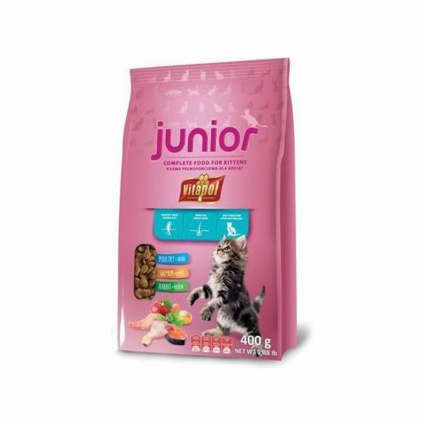 Vitapol krmivo pro kočky Junior 1,8 kg
