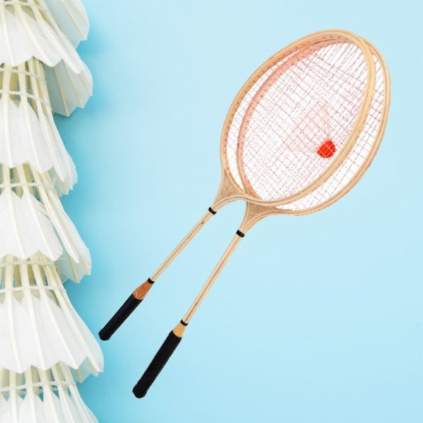 Dromedár Badminton dřevěný 02631