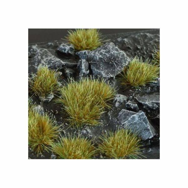Gamers Grass : trsy trávy – 6 mm – smíšená zelená (divoká)