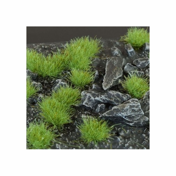 Gamers Grass : Trsy trávy – 4 mm – Zelená (malá)