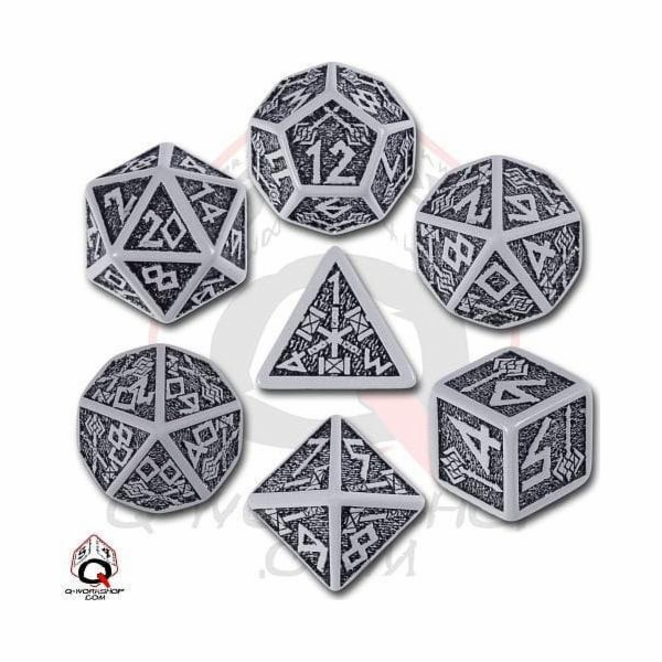 Q-Workshop Dwarven set - Šedá a černá