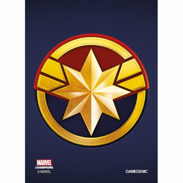 Gamegenic : MARVEL Art Sleeves (66 mm x 91 mm) Captain Ma...