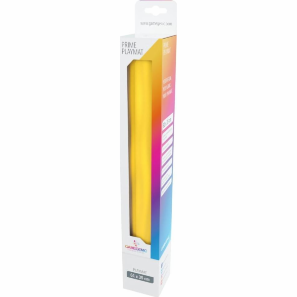 Gamegenic : Playmat Prime 2mm – žlutá